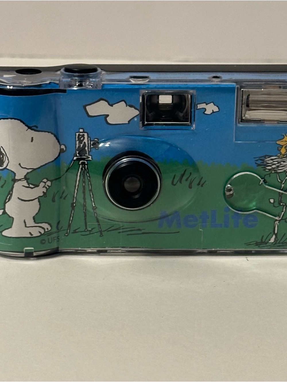 VTG Rare Peanuts Funpak Simple Use Point & Shoot 35mm Film Camera TESTED/WORKS